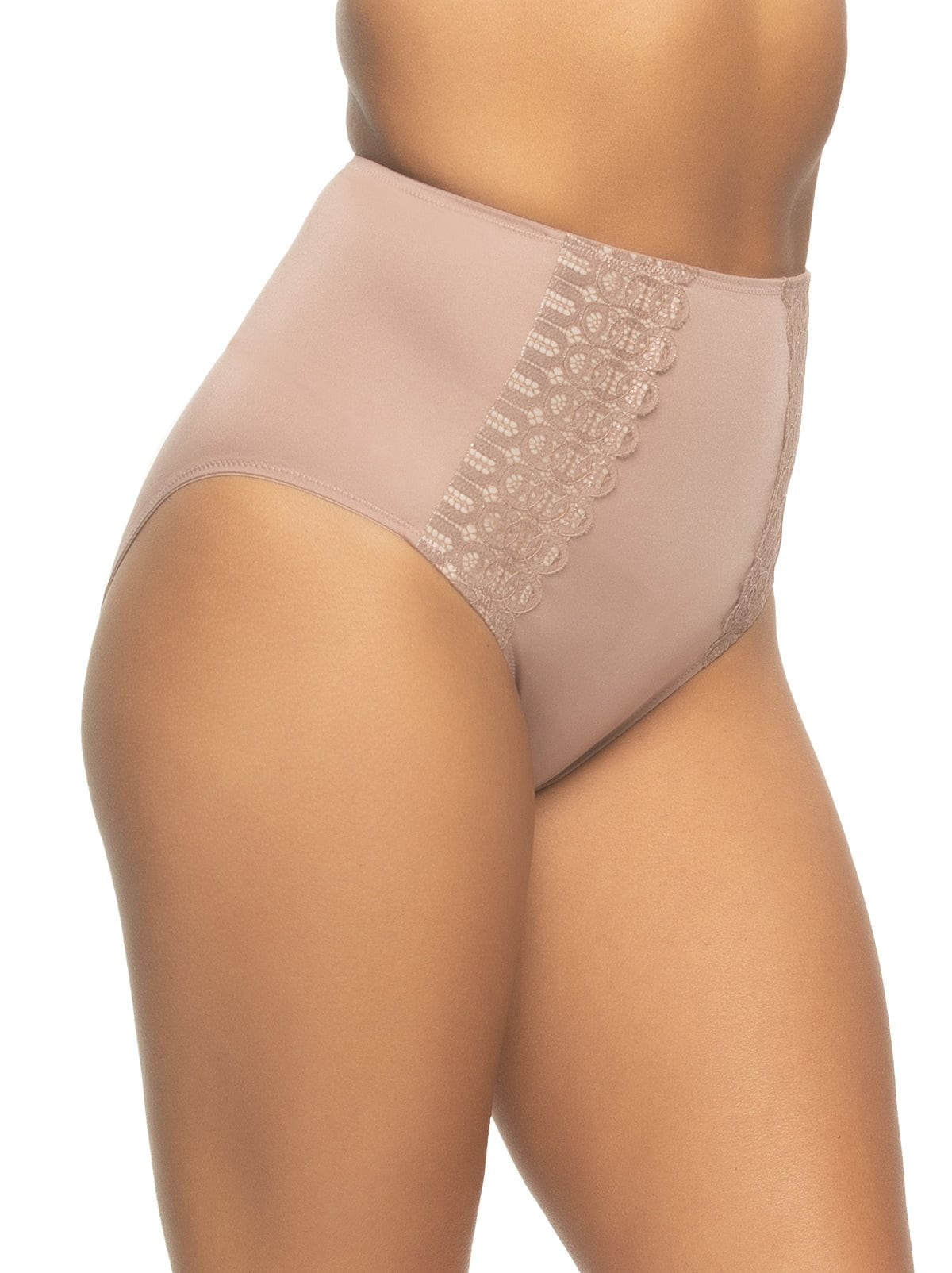 Felina Siren High Waist Brief - Rose Tan Shimmer