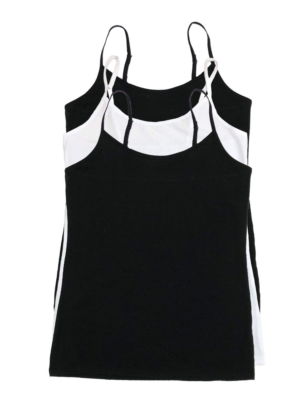 Felina Micro Modal Camisole 3-Pack - Black White