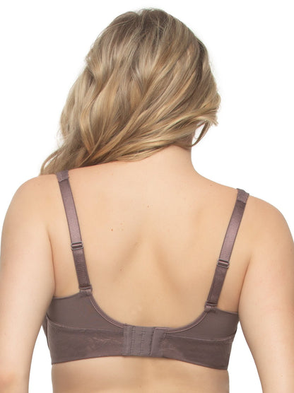 Felina Jessamine Side Smoothing T-Shirt Bra - Sparrow