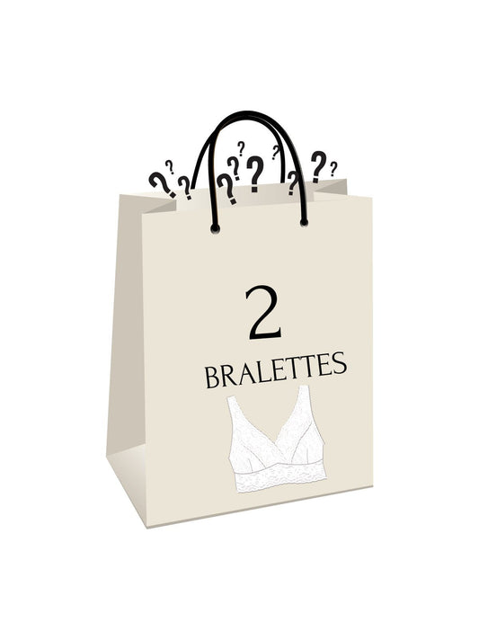 Felina Mystery Bralette 2-Pack - Small