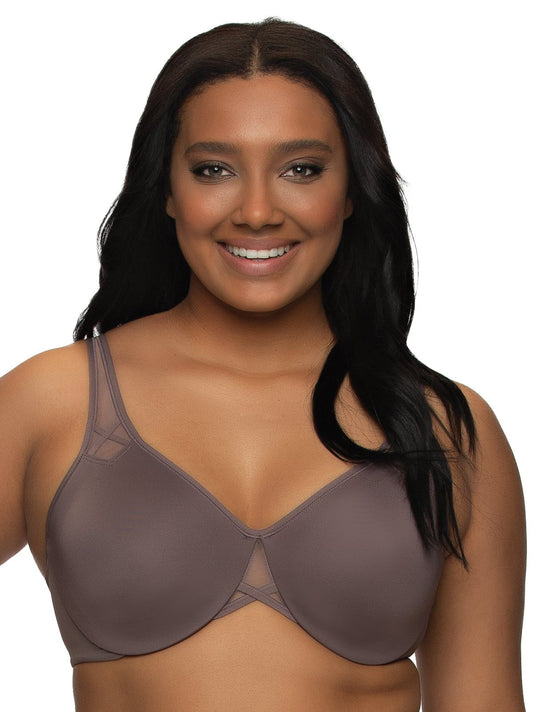 Felina Amaranth Unlined Minimizer Bra - Sparrow