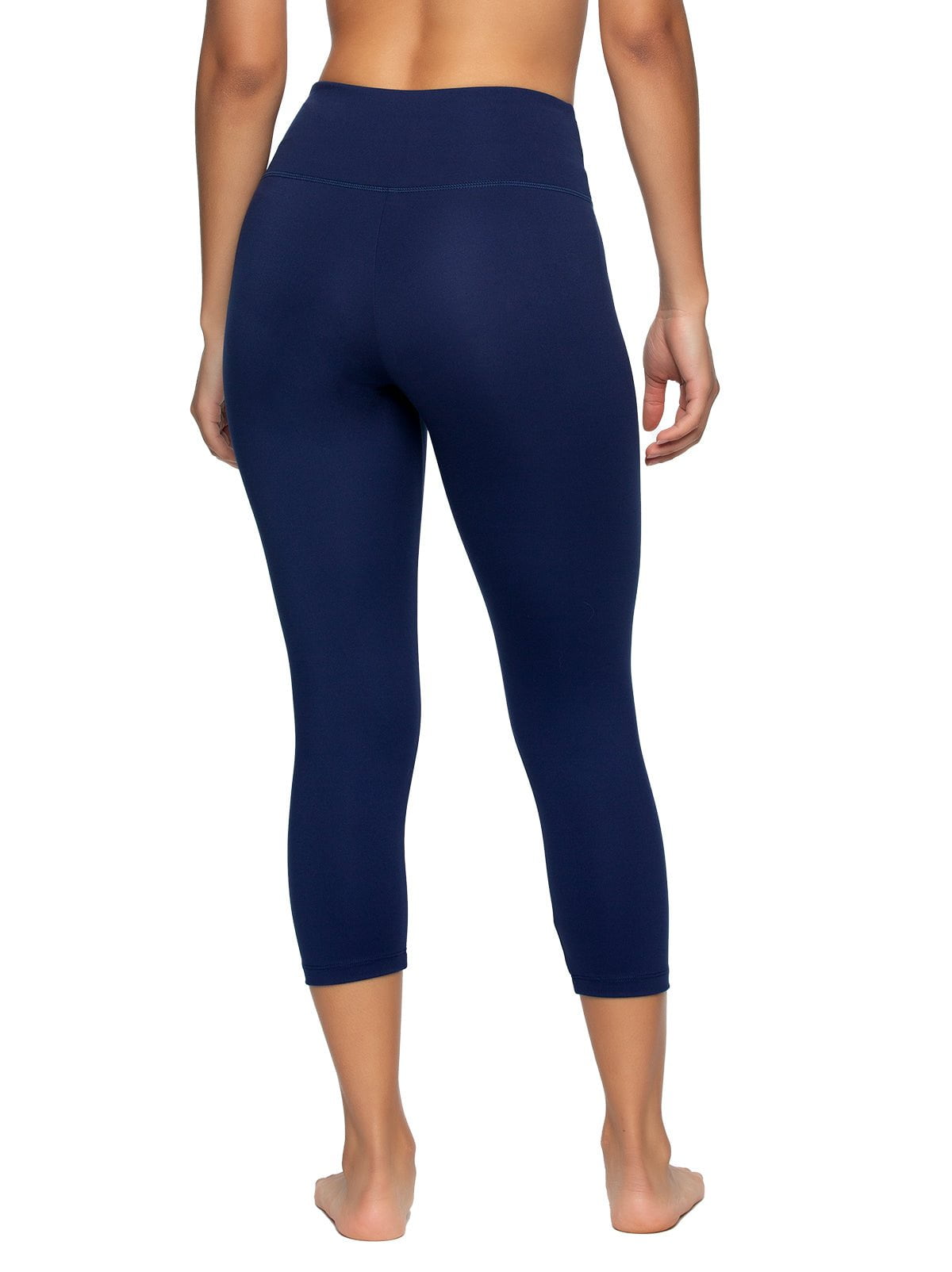 Felina Sueded Athletic Capri Legging - True Navy