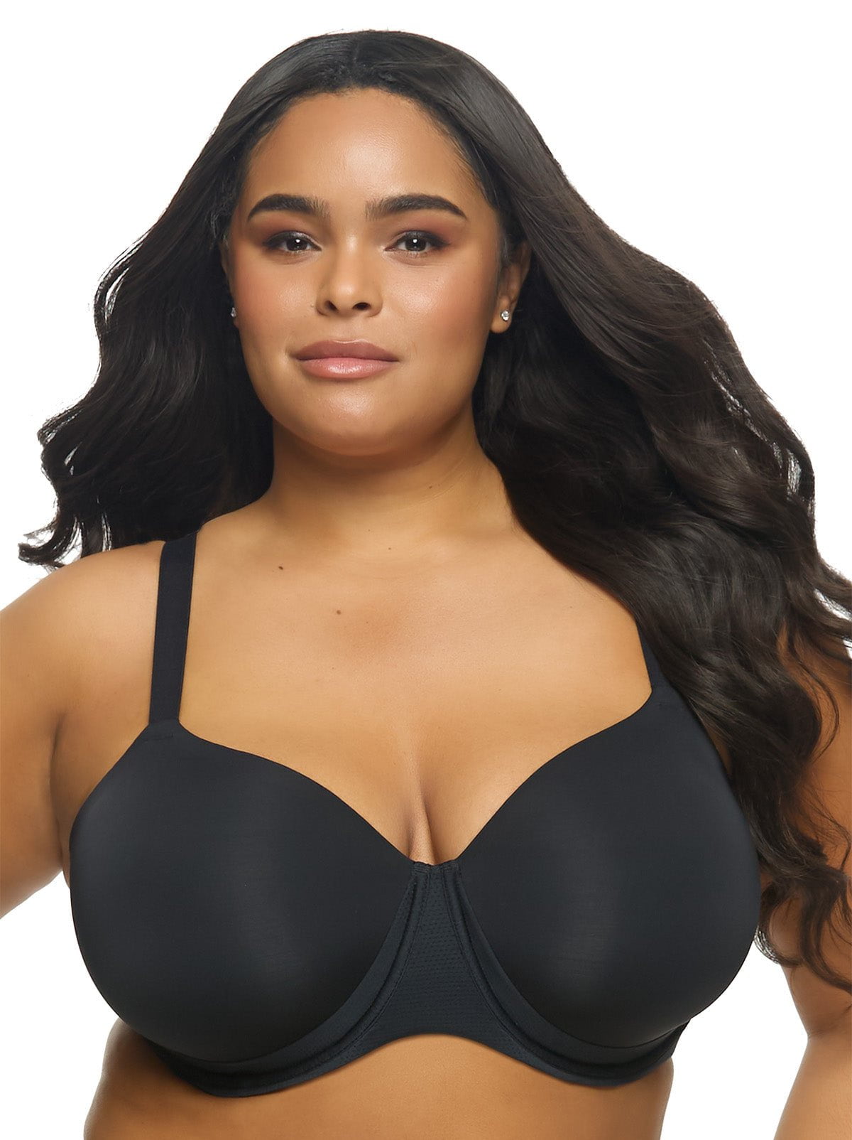 Felina Versafit Breathable T-Shirt Bra - Black