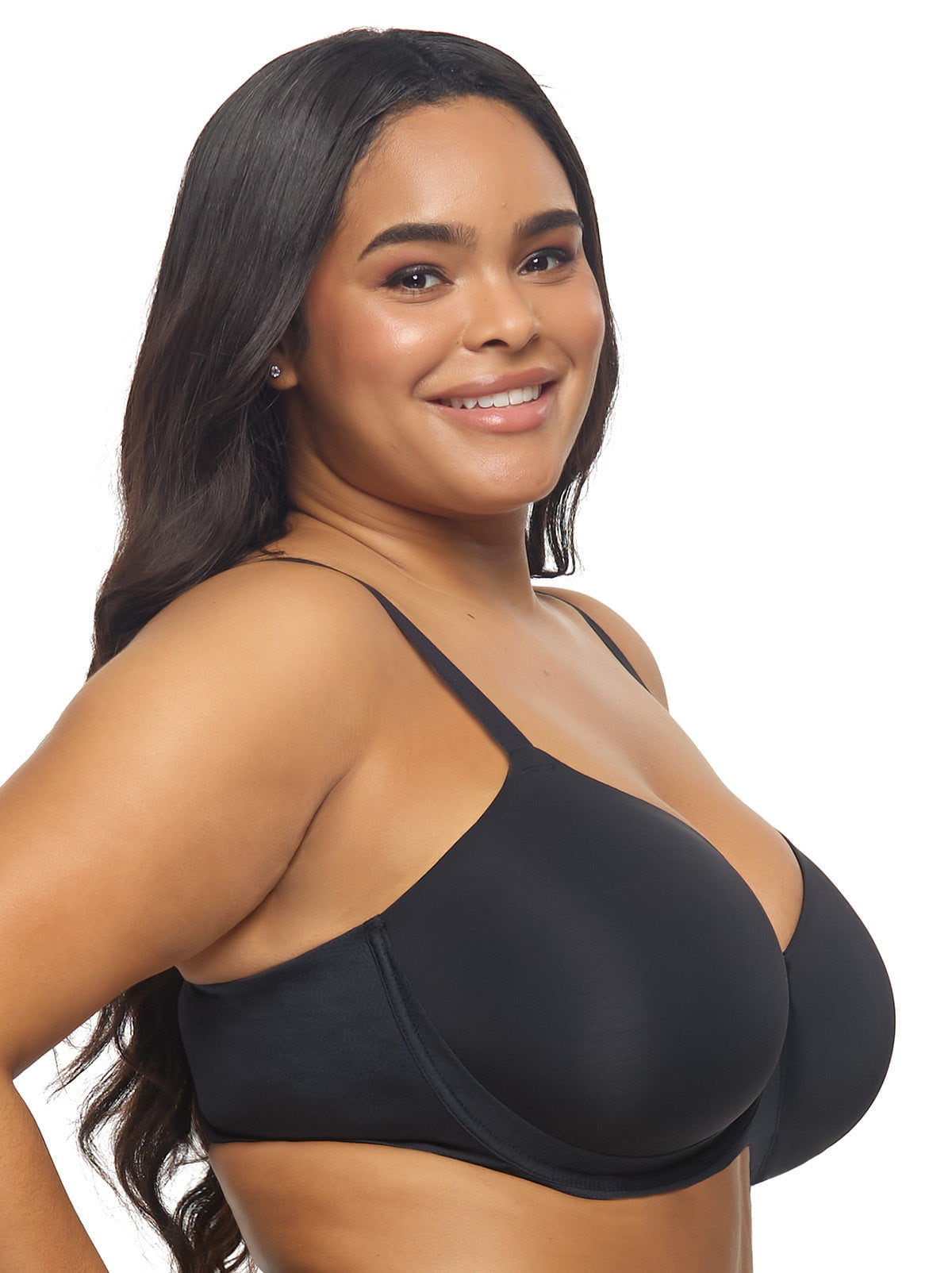 Felina Versafit Breathable T-Shirt Bra - Black