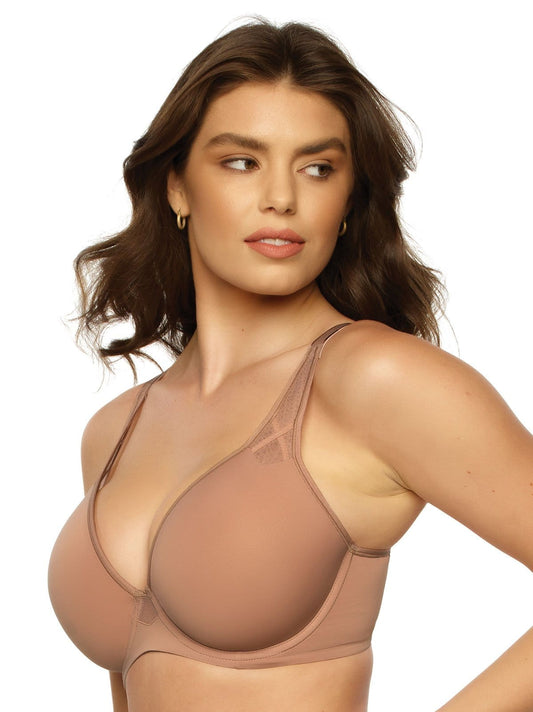 Felina Amaranth Plunge T-Shirt Bra - Rose Tan