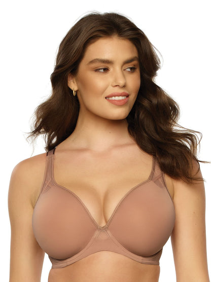 Felina Amaranth Plunge T-Shirt Bra - Rose Tan