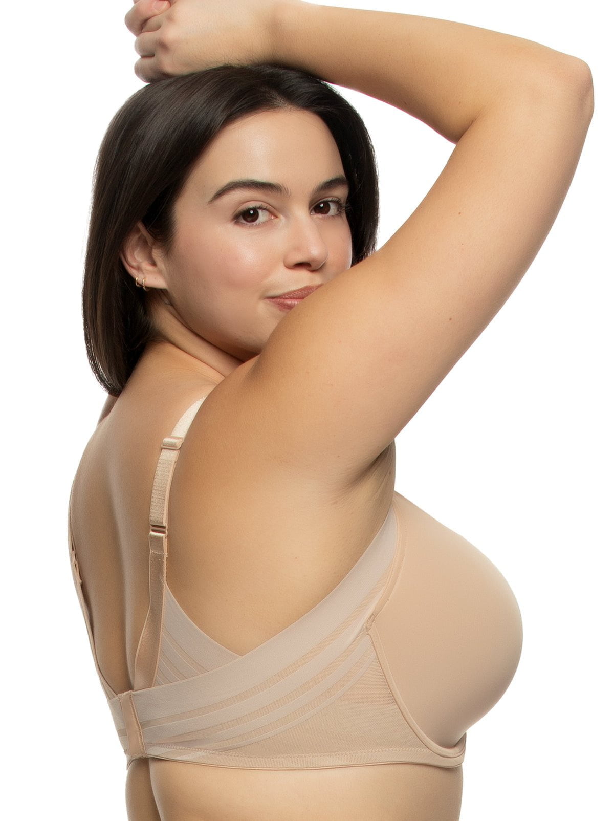 Felina Marvelous Side Smoothing T-Shirt Bra - Warm Neutral