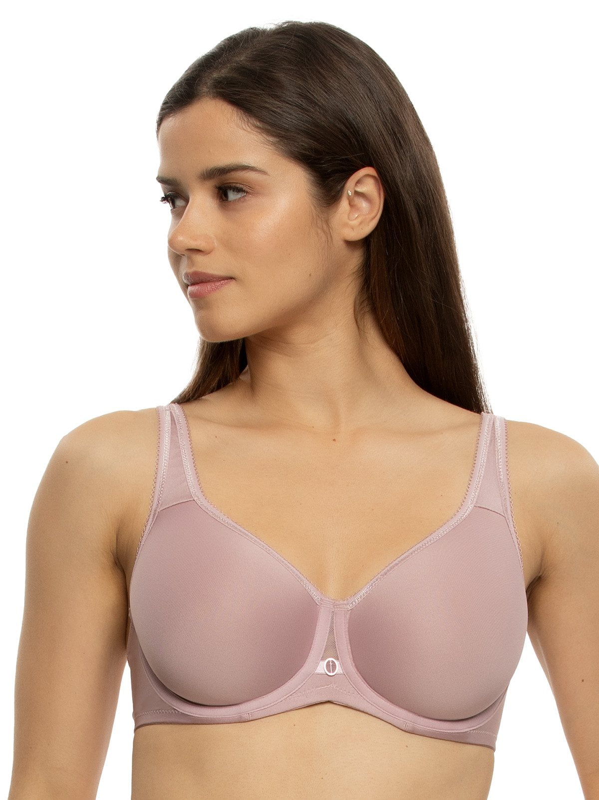Felina Celestial Seamless T-Shirt Bra - Mauve Shadows