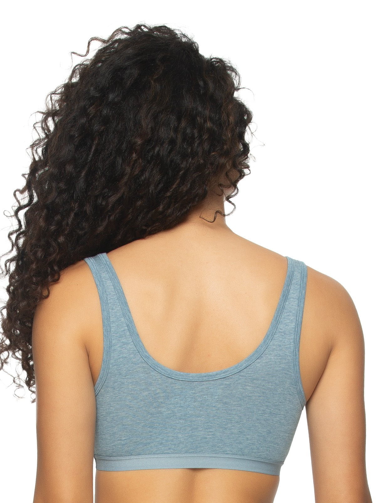 Felina Organic Cotton Stretch Bralette - Sky