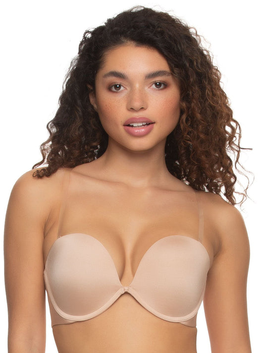 Felina Evolve Convertible Strapless Bra - Warm Neutral