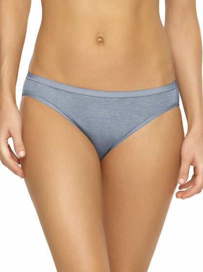 Felina Organic Cotton Stretch Bikini 6-Pack - Sandalwood