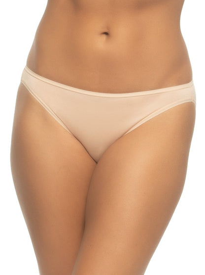 Felina So Smooth Modal Low Rise Bikini 6-Pack - Animal Basics