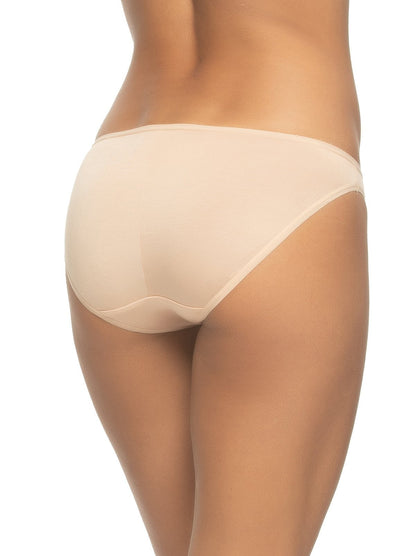 Felina So Smooth Modal Low Rise Bikini 6-Pack - Animal Basics