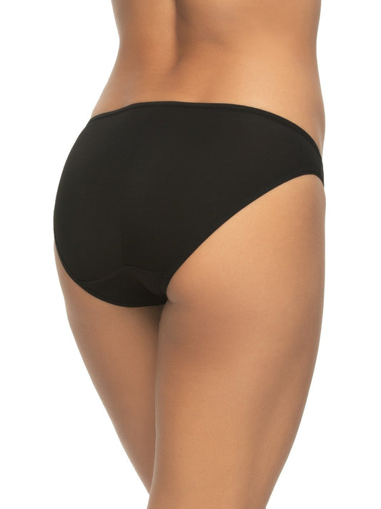 Felina So Smooth Modal Low Rise Bikini - Black