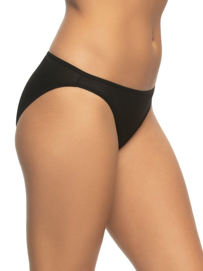 Felina So Smooth Modal Low Rise Bikini - Black
