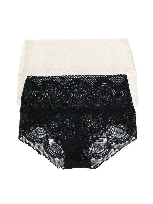 Felina Finesse Signature Stretch Modern Mock Wrap Brief 2-Pack - Back To Basics