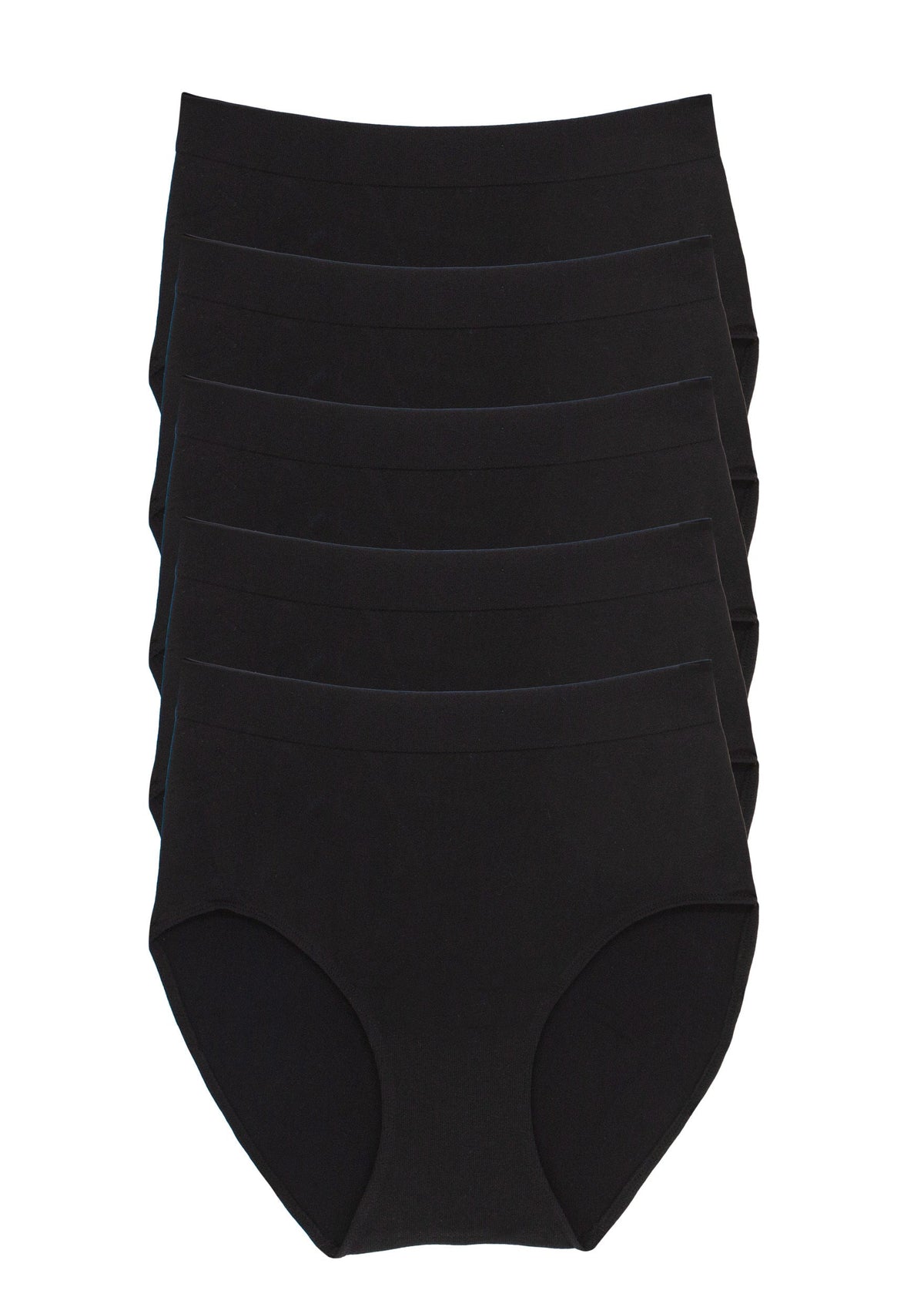 Felina Body Smooth Seamless Brief 5-Pack - Black