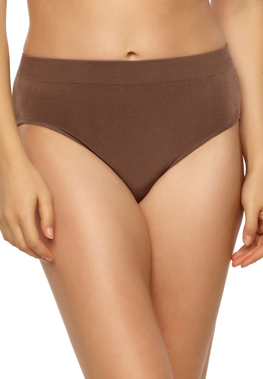 Felina Body Smooth Hi-Cut Seamless Brief - Sparrow