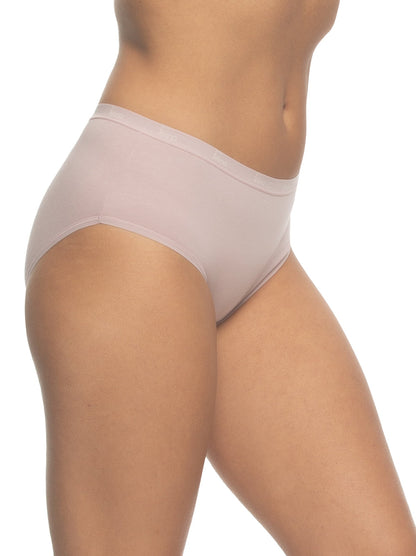 Felina Signature Cotton Stretch Hipster 5-Pack - Rose Hues