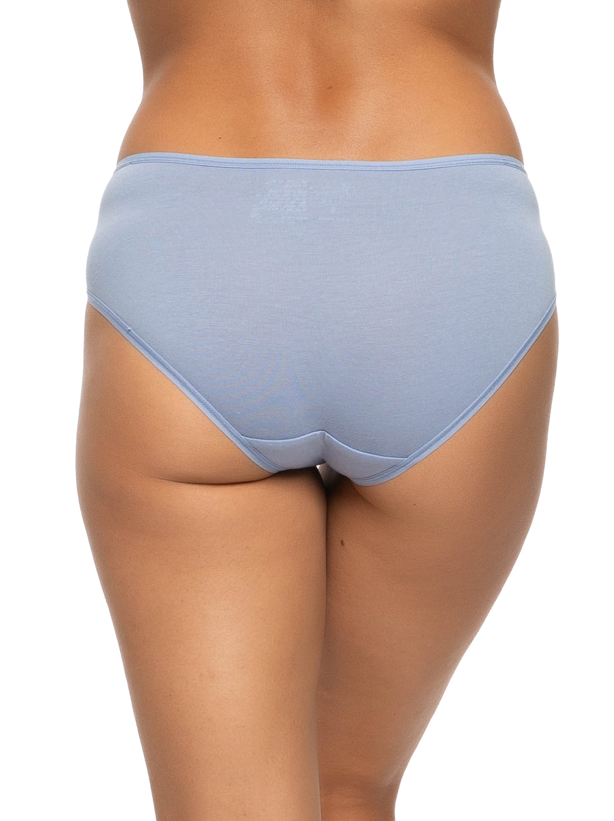 Felina Cotton Modal Stretch Hipster Underwear 5-Pack - Cotton Sky