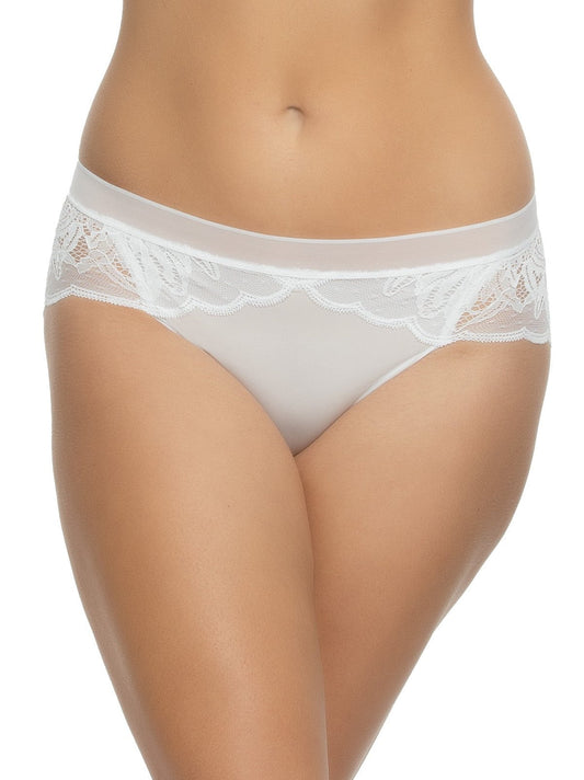 Felina Peridot Cheeky Lace Hipster - White