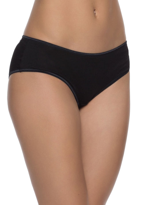 Felina So Smooth Modal Low Rise Hipster - Black