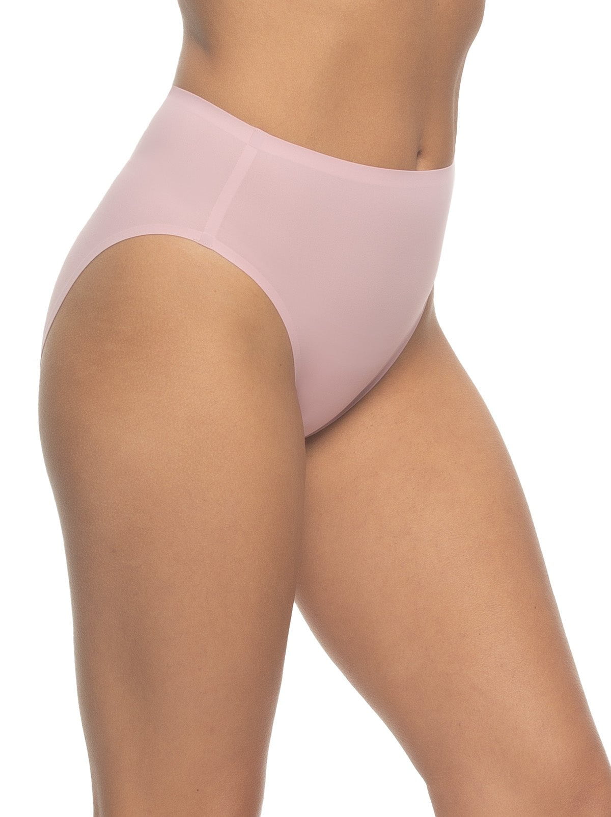 Felina No Show Stretch Hi-Cut 5-Pack - Berries and Cream