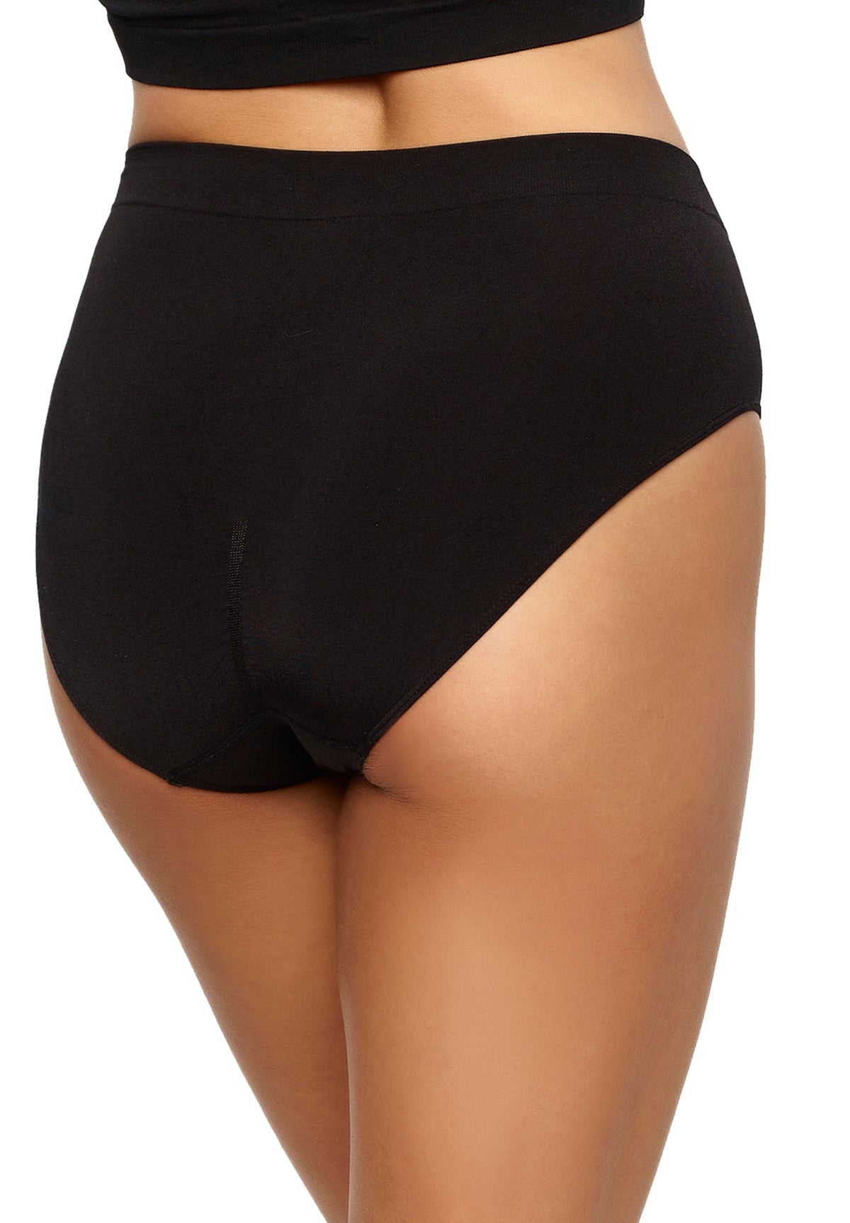 Felina Body Smooth Hi-Cut Seamless Brief - Black