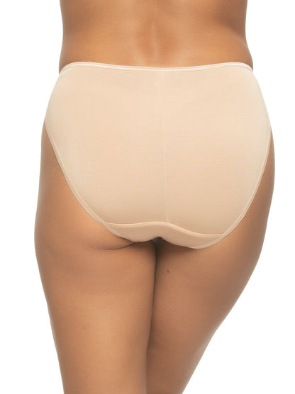 Felina So Smooth Modal Hi-Cut Panty - Warm Neutral