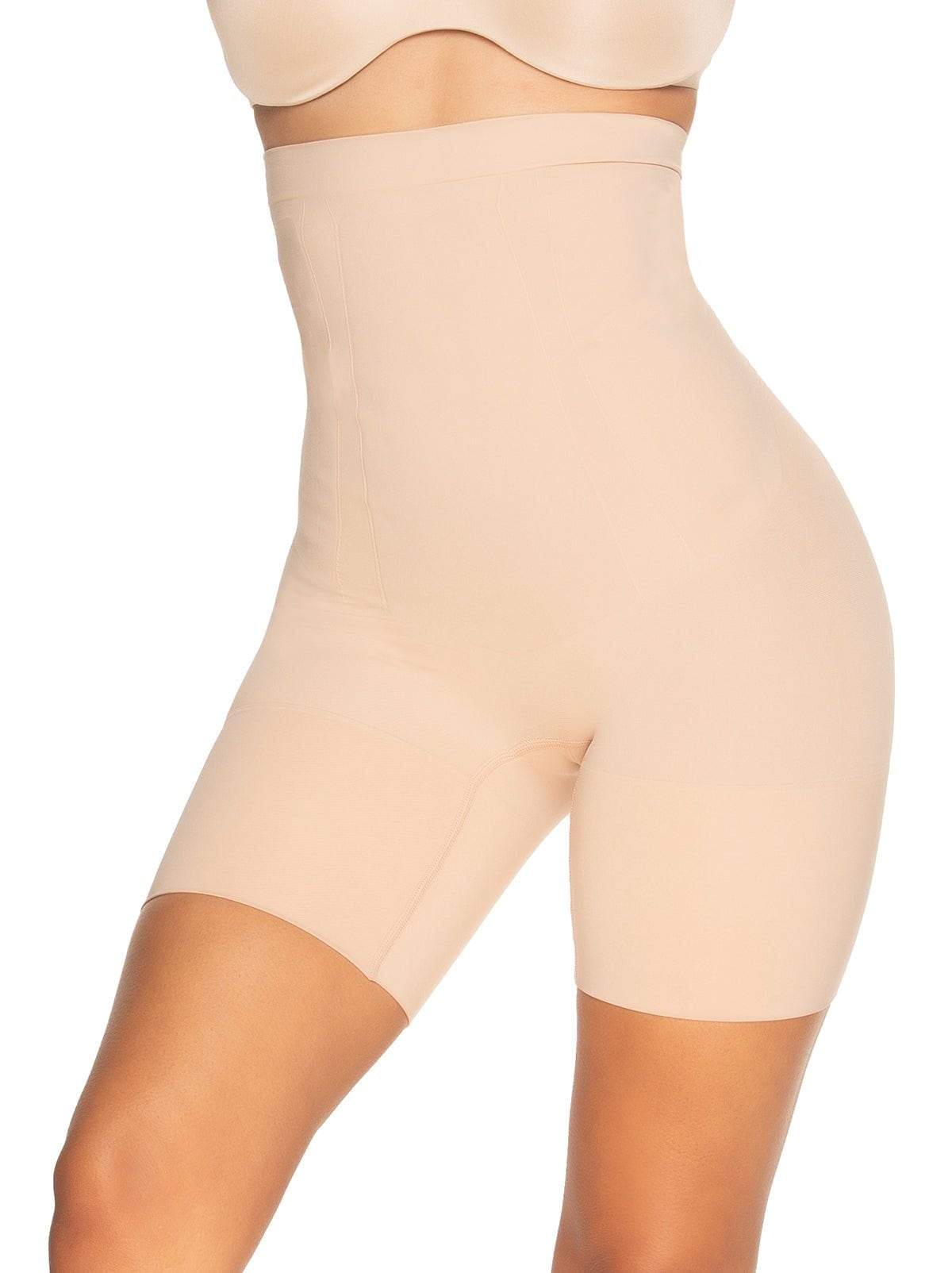 Felina Fusion High Waist Shapewear Short - Warm Neutral