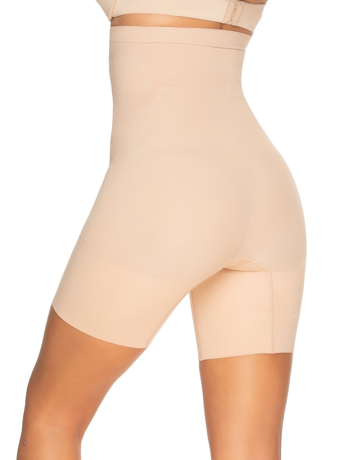 Felina Fusion High Waist Shapewear Short - Warm Neutral