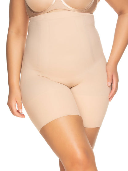 Felina Fusion High Waist Shapewear Short - Warm Neutral