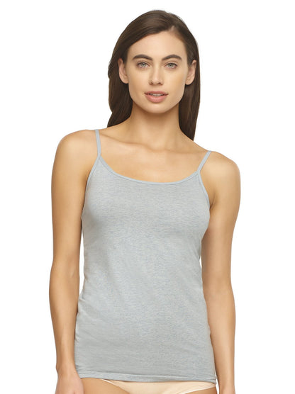 Felina Organic Cotton Stretch Camisole 2-Pack - Cloud Sky